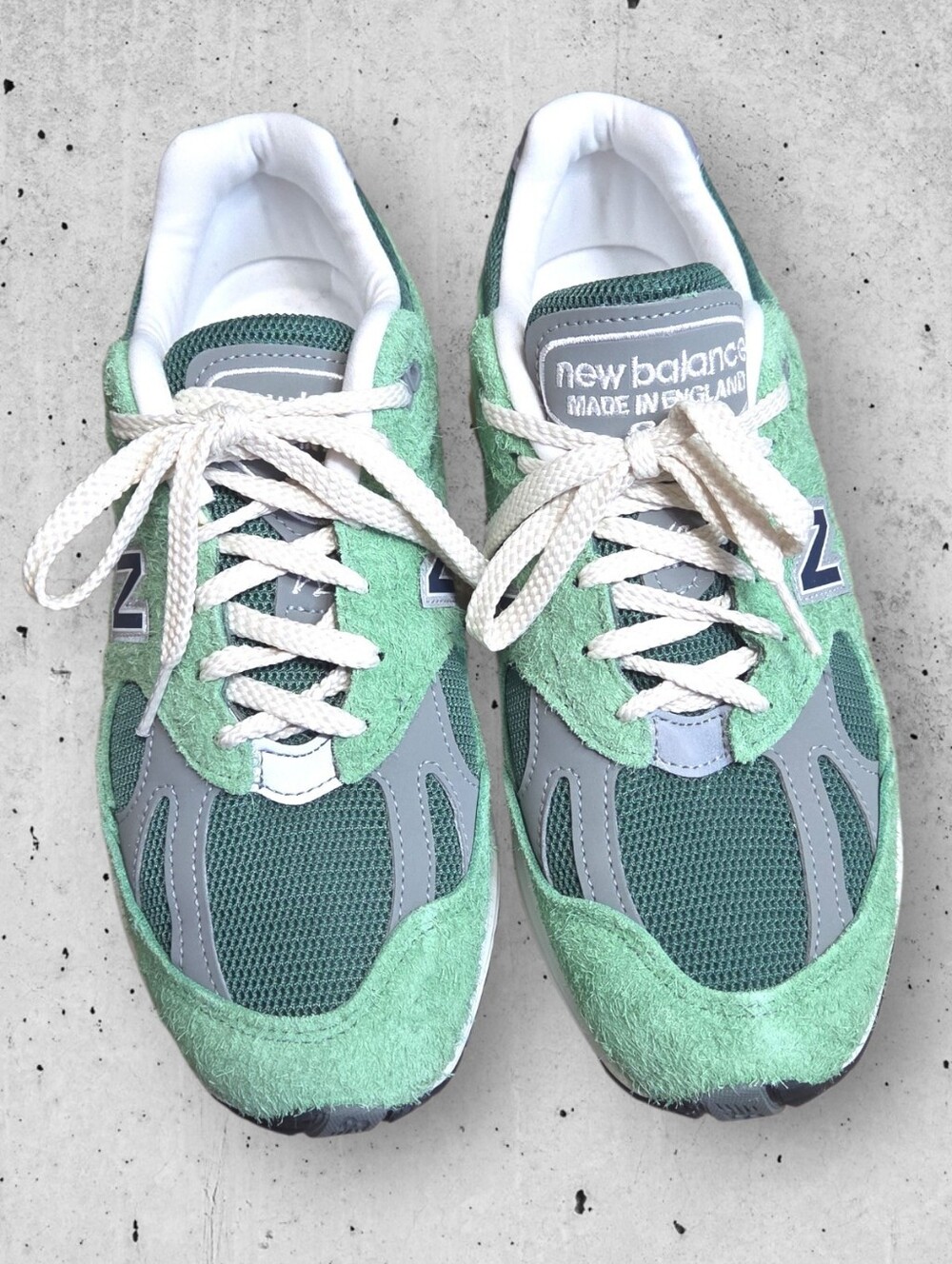 New Balance 991v2 Made in UK "Mineral Green" Grounded Pastels - Size 7 - Picture 5 of 9